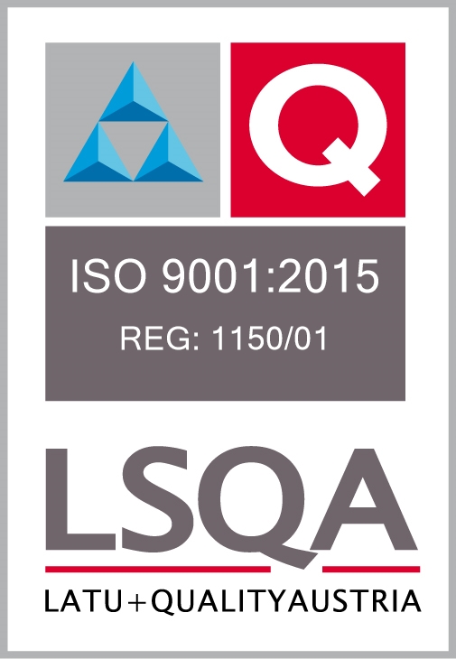 LATU ISO 9001 certificate